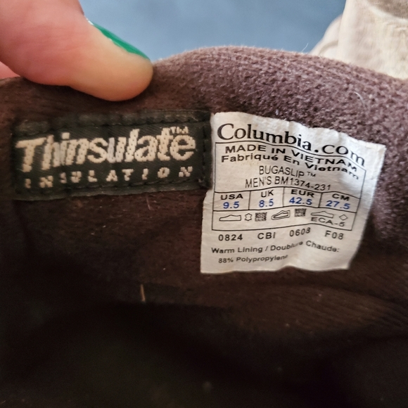 Columbia thinsulate Men's Boots - Picture 2 of 3